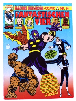 Marvel Universe-Comic Magazin Nr. 14: Fantastic Four "Der Kampf um eine Identität" von Condor